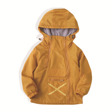 Chaqueta de niño con capucha Plus Fleece